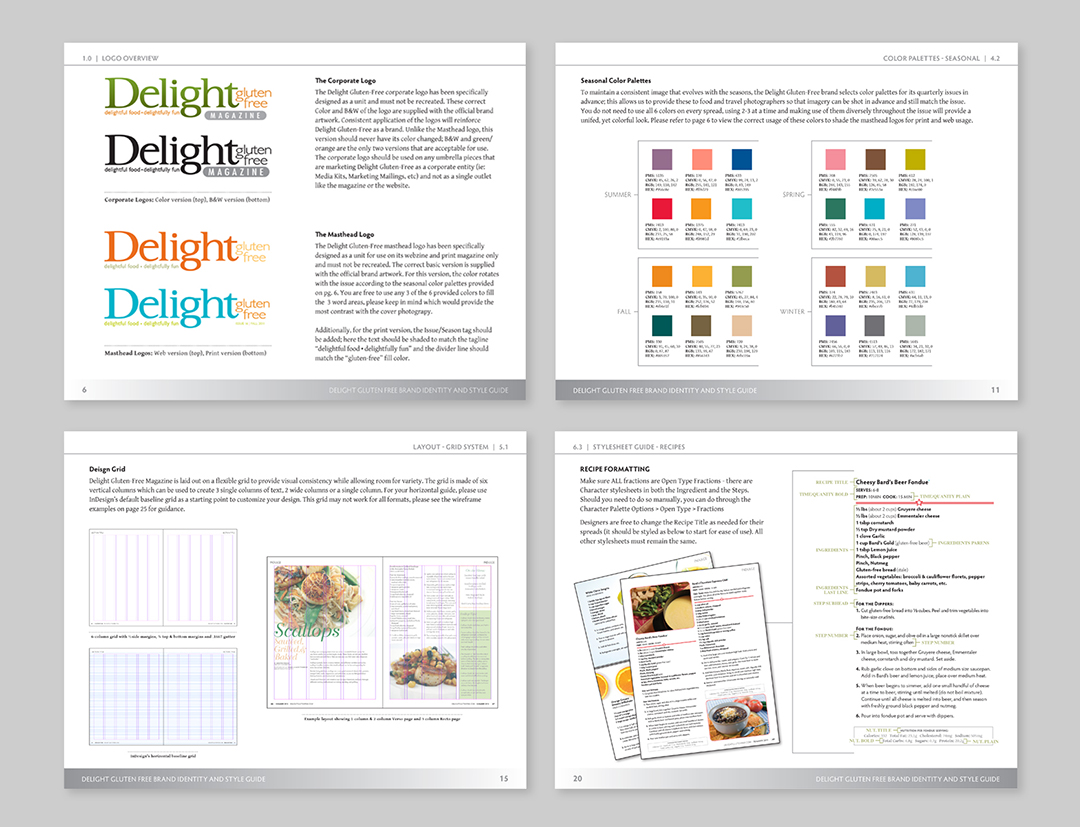 Select Pages from the Delight Branding Guide